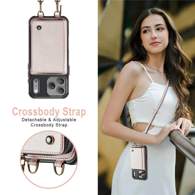 JEEHOOD iPhone 18 Pro Wallet Case