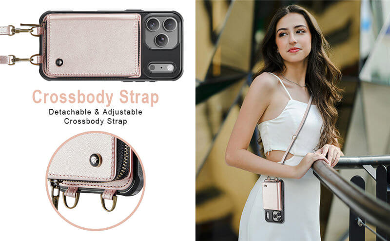 JEEHOOD iPhone 18 Pro Wallet Case