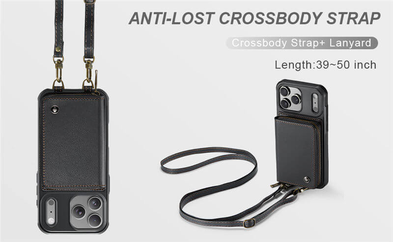 JEEHOOD iPhone 18 Pro Wallet Case