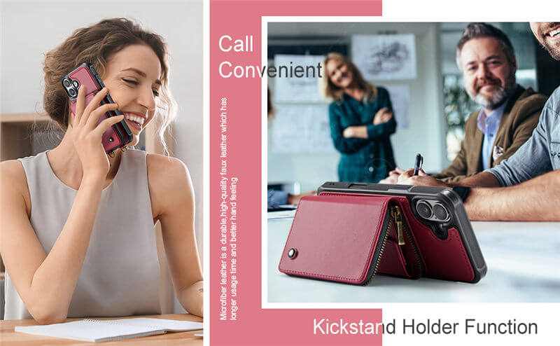 JEEHOOD iPhone 18 Wallet Case