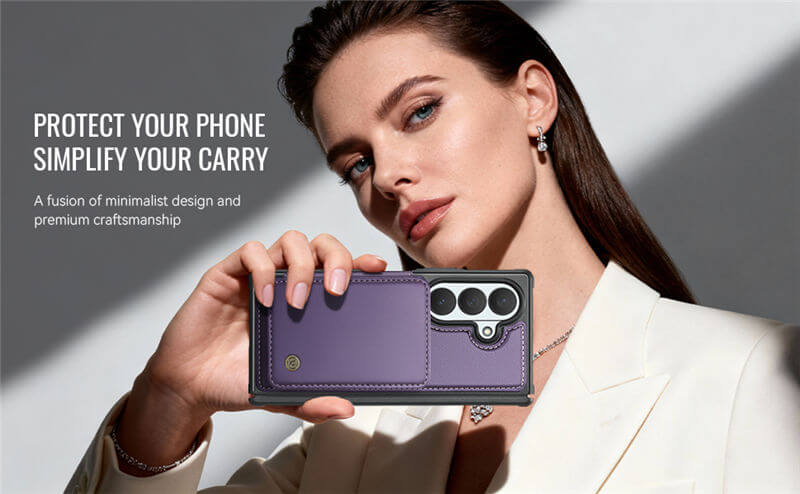 JEEHOOD Samsung Galaxy Z Fold8 Ultra Magnetic 2-in-1 Wallet Case