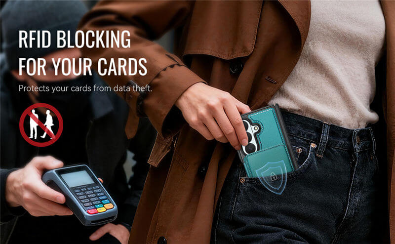 JEEHOOD Samsung Galaxy Z Fold8 Ultra Magnetic 2-in-1 Wallet Case