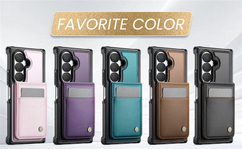 JEEHOOD Samsung Galaxy Z Fold8 Ultra Detachable 2-in-1 Magnetic Wallet Case