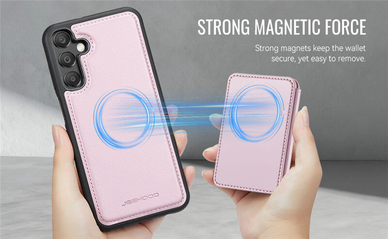 JEEHOOD Samsung Galaxy A17 Wallet Case